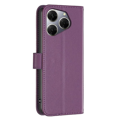 BINFEN COLOR BF17 For Transsion Tecno Spark 20 Pro PU Leather Case Phone Wallet Cover
