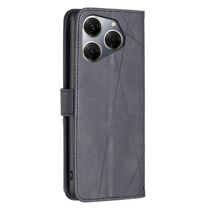 BINFEN COLOR BF05 For Transsion Tecno Spark 20 Pro Leather Case Stand Wallet Cover