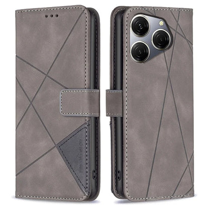 BINFEN COLOR BF05 For Transsion Tecno Spark 20 Pro Leather Case Stand Wallet Cover