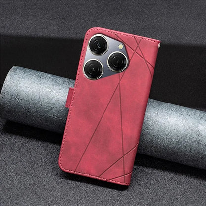 BINFEN COLOR BF05 For Transsion Tecno Spark 20 Pro Leather Case Stand Wallet Cover