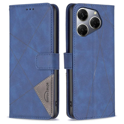 BINFEN COLOR BF05 For Transsion Tecno Spark 20 Pro Leather Case Stand Wallet Cover