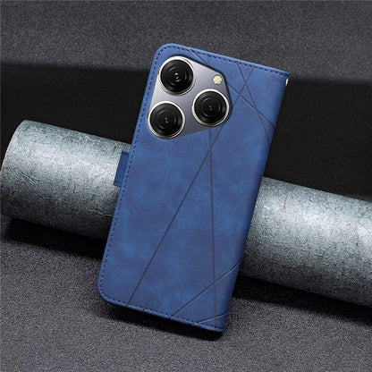 BINFEN COLOR BF05 For Transsion Tecno Spark 20 Pro Leather Case Stand Wallet Cover