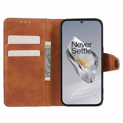 Cell Phone Cover for OnePlus 12R 5G / Ace 3 5G PU Leather Magnetic Wallet Stand Case