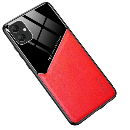 For Samsung Galaxy A05 4G Case PU+TPU+PC Magnetic Car Mount Phone Cover
