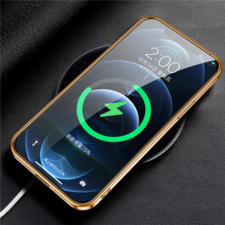 For Samsung Galaxy A35 5G Case 6D Electroplating Smart Phone Crocodile Texture Cover