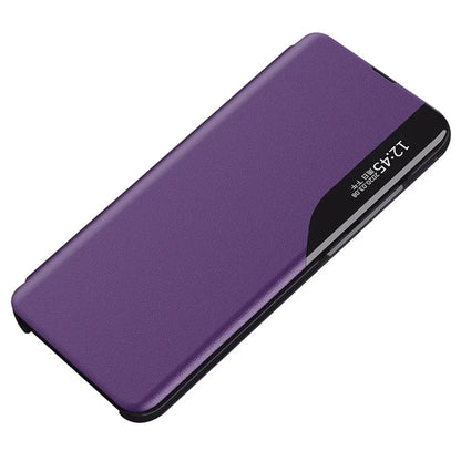 For Samsung Galaxy A13 4G Leather Case View Window Foldable Stand Phone Cover