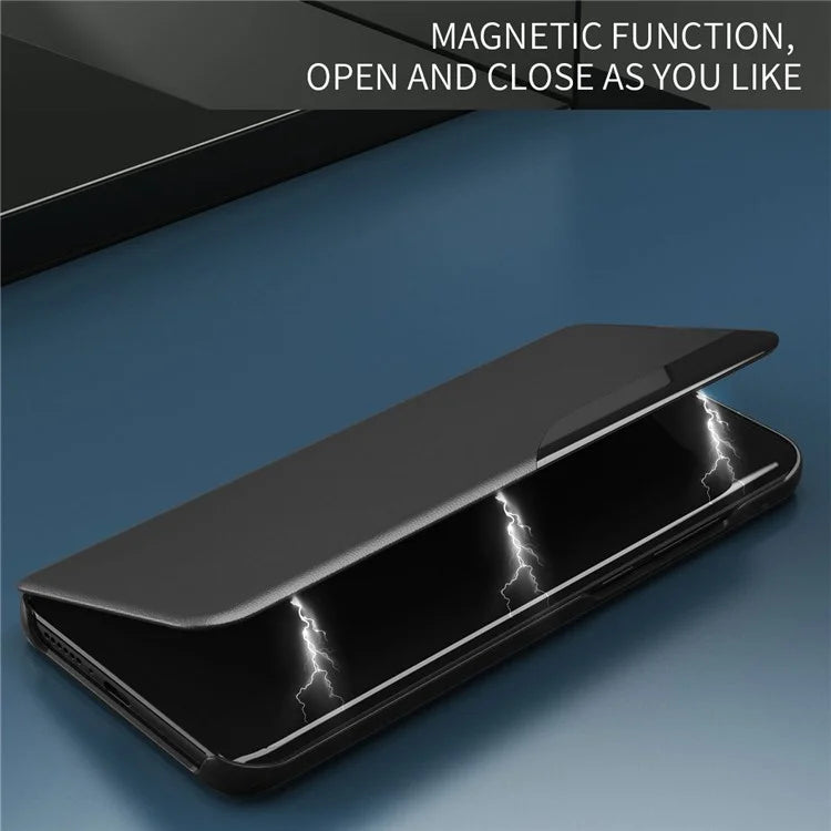 For Samsung Galaxy A13 4G Leather Case View Window Foldable Stand Phone Cover