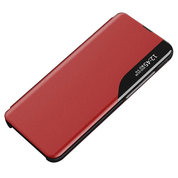 For Samsung Galaxy A13 4G Leather Case View Window Foldable Stand Phone Cover