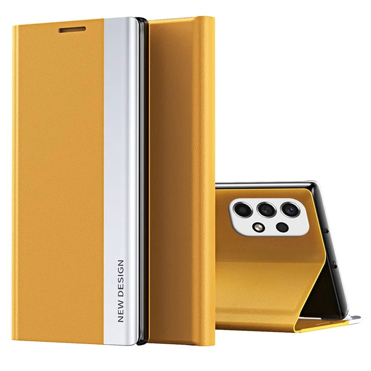 For Samsung Galaxy A13 4G Case Stand PC Shell PU Leather Shockproof Phone Cover