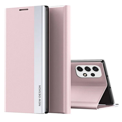 For Samsung Galaxy A13 4G Case Stand PC Shell PU Leather Shockproof Phone Cover