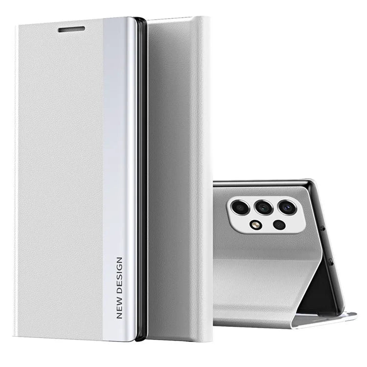 For Samsung Galaxy A13 4G Case Stand PC Shell PU Leather Shockproof Phone Cover