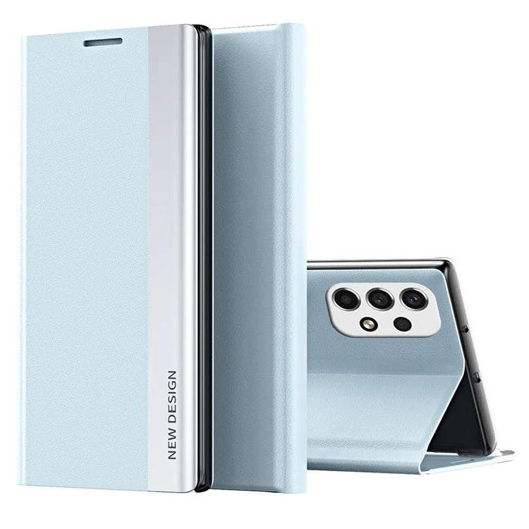 For Samsung Galaxy A13 4G Case Stand PC Shell PU Leather Shockproof Phone Cover