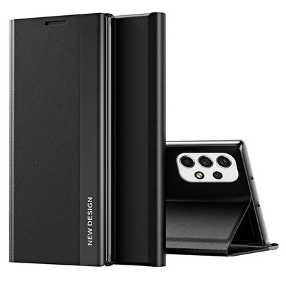 For Samsung Galaxy A13 4G Case Stand PC Shell PU Leather Shockproof Phone Cover