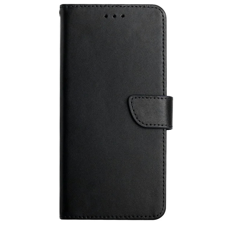 HT02 For Samsung Galaxy Xcover 7 Genuine Cow Leather Phone Case Wallet Flip Cover
