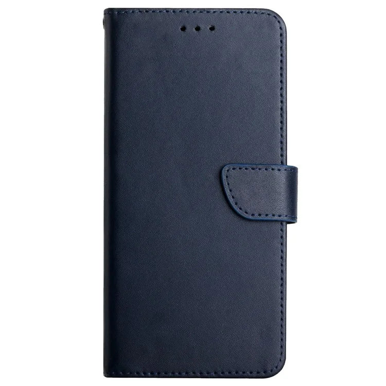 HT02 For Samsung Galaxy Xcover 7 Genuine Cow Leather Phone Case Wallet Flip Cover