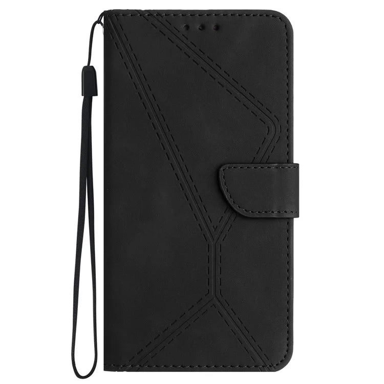 HT05 For Samsung Galaxy Xcover 7 Flip Leather Case Phone Cover with Wallet