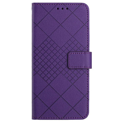 HT06 For Samsung Galaxy Xcover 7 Litchi Texture Leather Case Wallet Card Slots Cover
