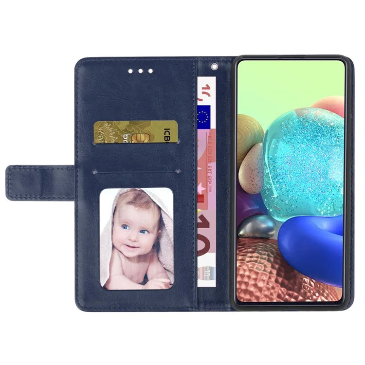 HT01 For Xiaomi Redmi 13C 4G / 5G / Poco C65 4G Leather Case Y-shaped Line Imprinted