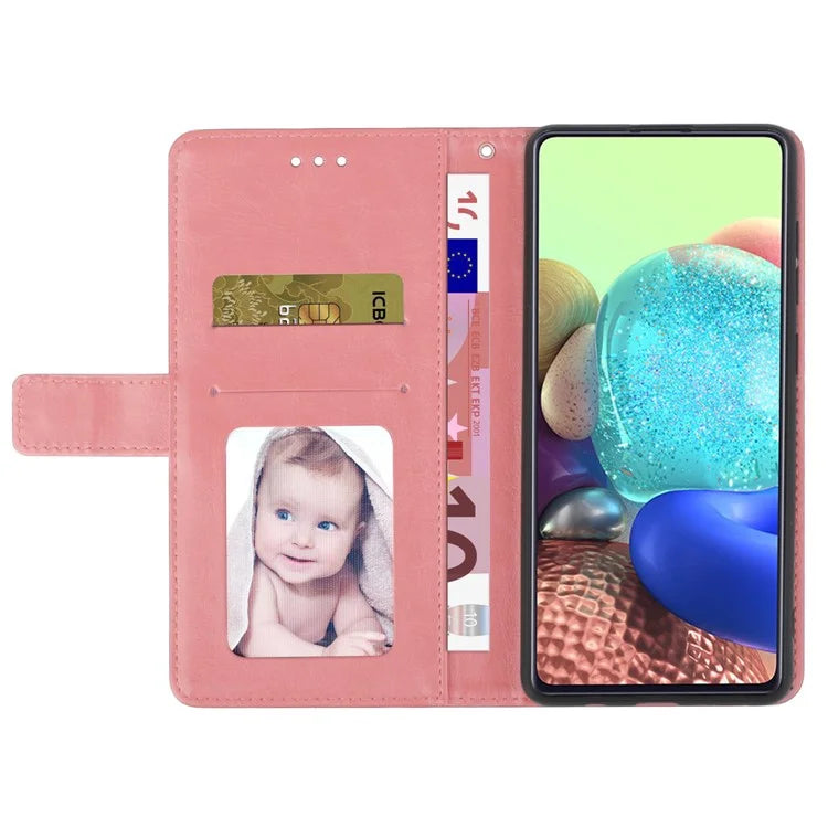 HT01 For Xiaomi Redmi 13C 4G / 5G / Poco C65 4G Leather Case Y-shaped Line Imprinted
