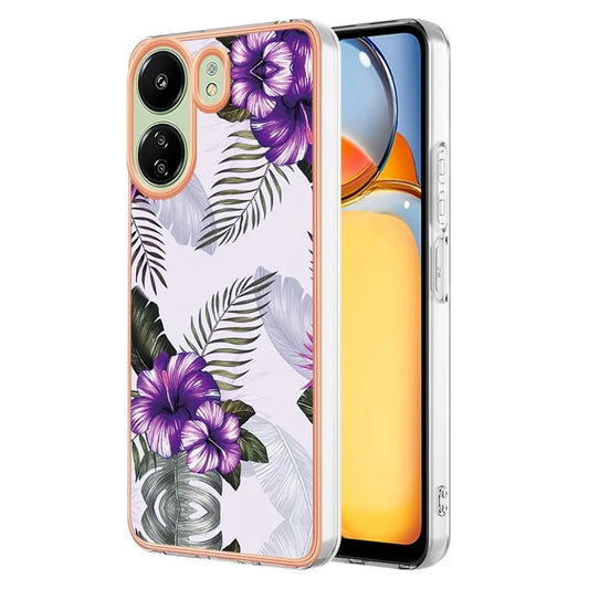 YB IMD Series-1 For Xiaomi Redmi 13C 4G / Poco C65 4G TPU Phone Case Electroplating Cover