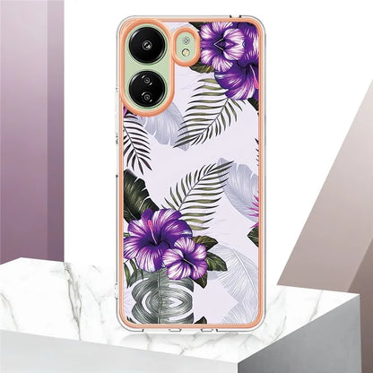 YB IMD Series-1 For Xiaomi Redmi 13C 4G / Poco C65 4G TPU Phone Case Electroplating Cover