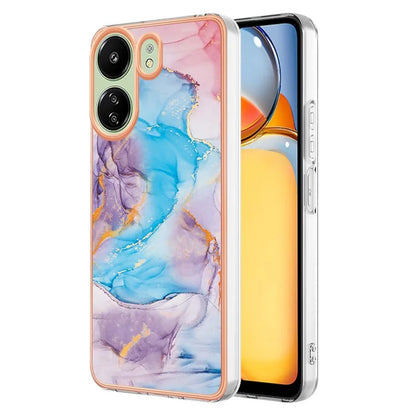 YB IMD Series-1 For Xiaomi Redmi 13C 4G / Poco C65 4G TPU Phone Case Electroplating Cover