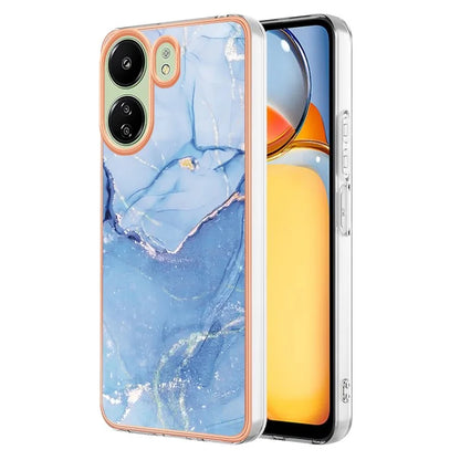 YB IMD Series-16 Style-E For Xiaomi Redmi 13C 4G / Poco C65 4G Soft TPU Case Electroplating Edge
