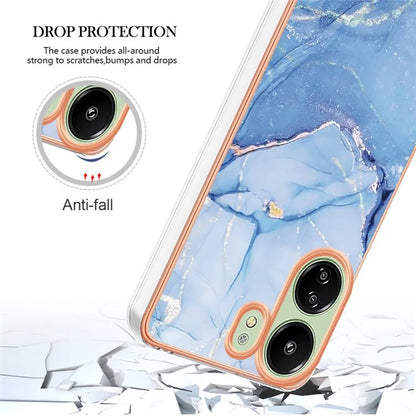 YB IMD Series-16 Style-E For Xiaomi Redmi 13C 4G / Poco C65 4G Soft TPU Case Electroplating Edge