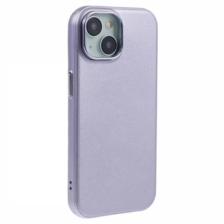 For iPhone 14 / 13 Case Compatible with MagSafe Leather+PC Shockproof Phone Cover