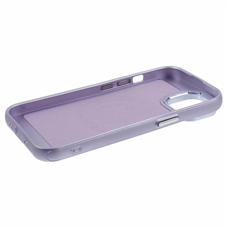 For iPhone 14 / 13 Case Compatible with MagSafe Leather+PC Shockproof Phone Cover