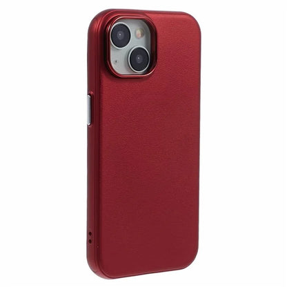 For iPhone 14 / 13 Case Compatible with MagSafe Leather+PC Shockproof Phone Cover