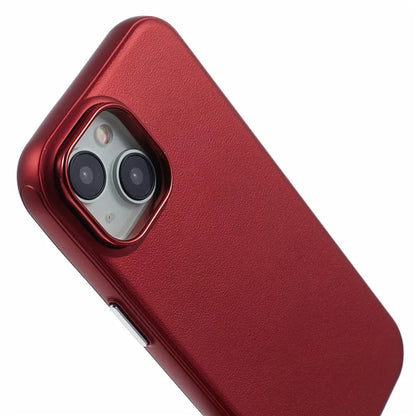 For iPhone 14 / 13 Case Compatible with MagSafe Leather+PC Shockproof Phone Cover
