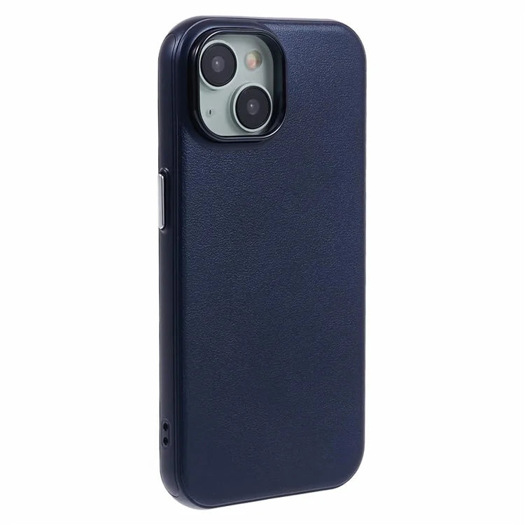 For iPhone 14 / 13 Case Compatible with MagSafe Leather+PC Shockproof Phone Cover