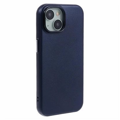 For iPhone 14 / 13 Case Compatible with MagSafe Leather+PC Shockproof Phone Cover