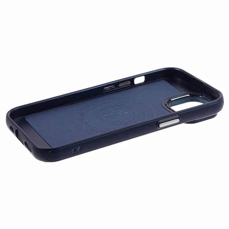 For iPhone 14 / 13 Case Compatible with MagSafe Leather+PC Shockproof Phone Cover