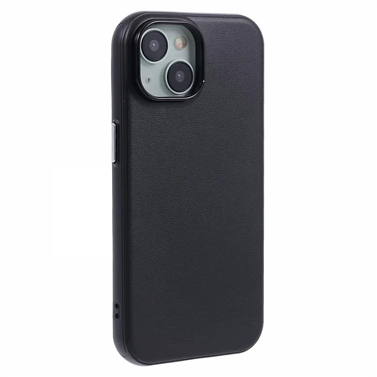 For iPhone 14 / 13 Case Compatible with MagSafe Leather+PC Shockproof Phone Cover