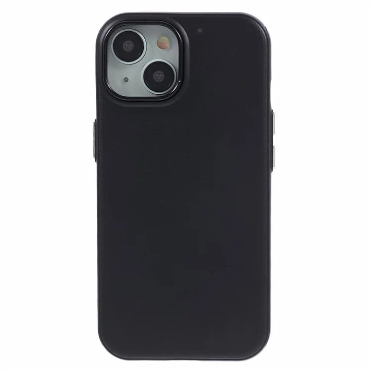 For iPhone 14 / 13 Case Compatible with MagSafe Leather+PC Shockproof Phone Cover