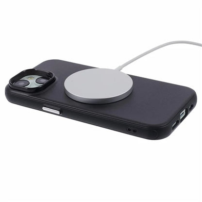 For iPhone 14 / 13 Case Compatible with MagSafe Leather+PC Shockproof Phone Cover