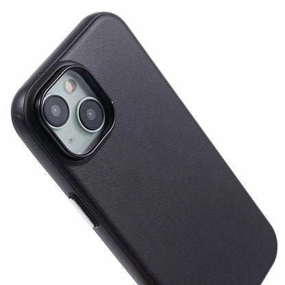 For iPhone 14 / 13 Case Compatible with MagSafe Leather+PC Shockproof Phone Cover