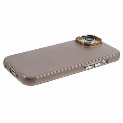 For iPhone 14 / 13 Case Compatible with MagSafe Leather+PC Shockproof Phone Cover