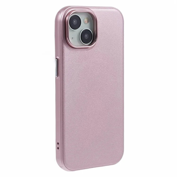 For iPhone 14 / 13 Case Compatible with MagSafe Leather+PC Shockproof Phone Cover