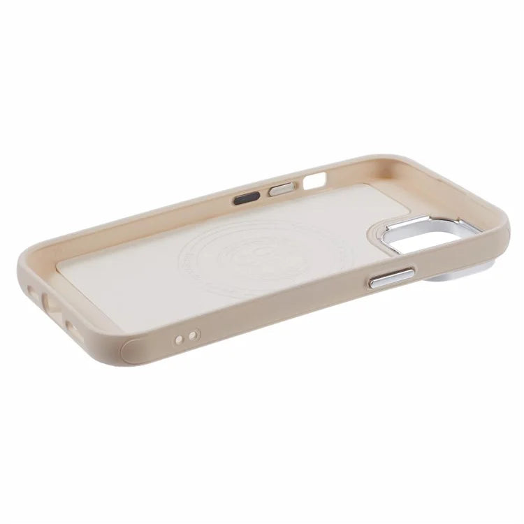 For iPhone 14 / 13 Case Compatible with MagSafe Leather+PC Shockproof Phone Cover