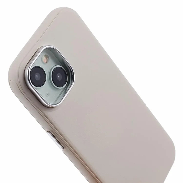 For iPhone 14 / 13 Case Compatible with MagSafe Leather+PC Shockproof Phone Cover