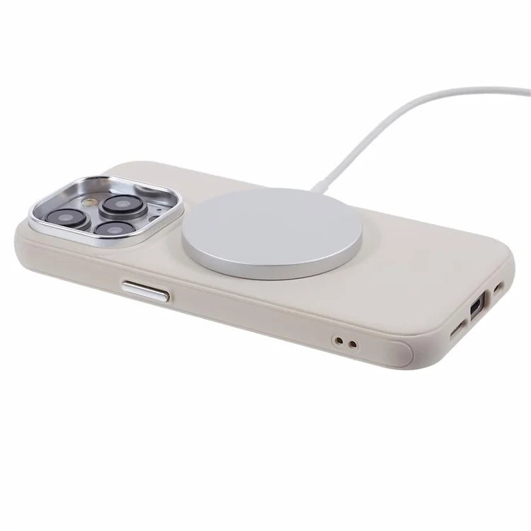 For iPhone 15 Pro Max Phone Case Compatible with MagSafe Shockproof Cover