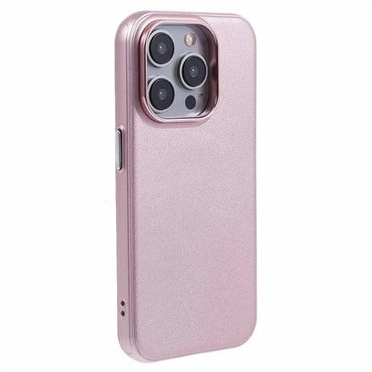 For iPhone 13 Pro Phone Case Compatible with MagSafe Wireless Charging Leather Back Cover