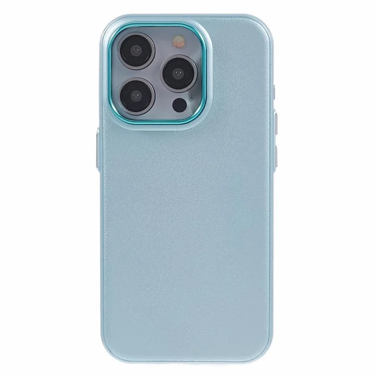For iPhone 13 Pro Phone Case Compatible with MagSafe Wireless Charging Leather Back Cover