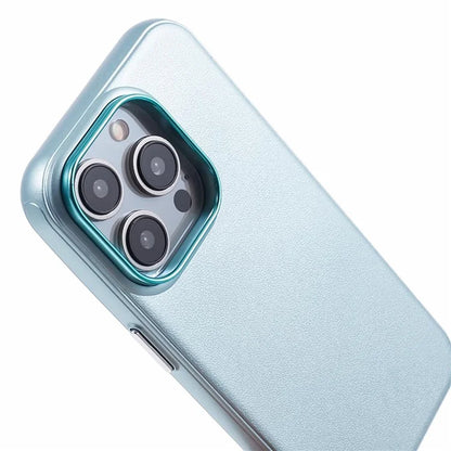 For iPhone 13 Pro Phone Case Compatible with MagSafe Wireless Charging Leather Back Cover