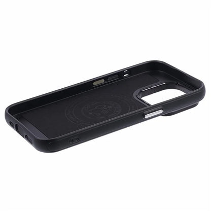 For iPhone 13 Pro Phone Case Compatible with MagSafe Wireless Charging Leather Back Cover