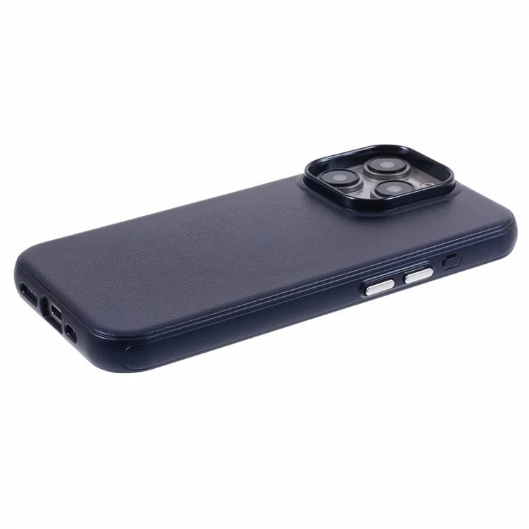 For iPhone 13 Pro Phone Case Compatible with MagSafe Wireless Charging Leather Back Cover