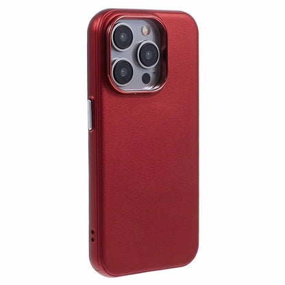For iPhone 13 Pro Phone Case Compatible with MagSafe Wireless Charging Leather Back Cover